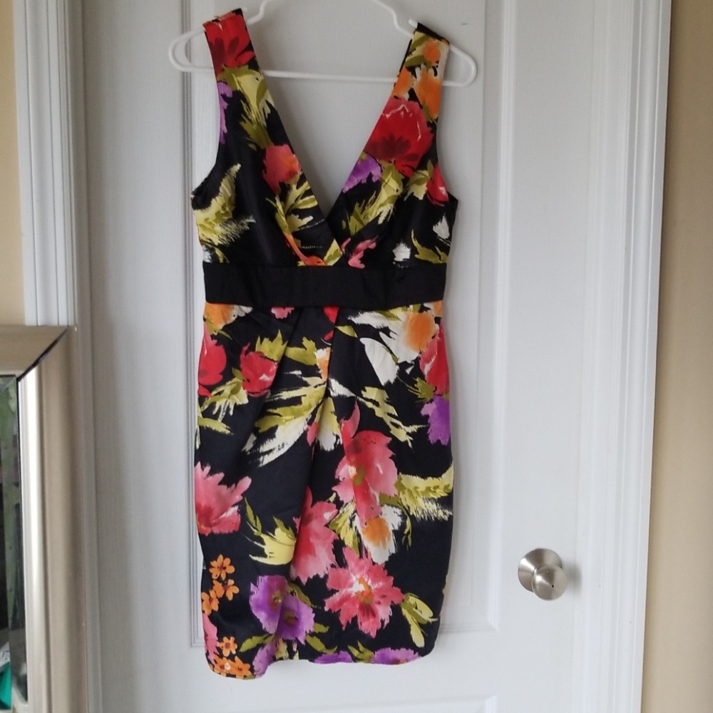 Forever 21 floral cocktail dress Wedding Guest